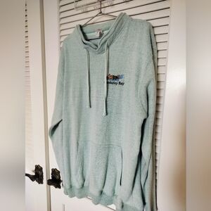 Monterey Bay Seafoam Green Size 2x Pullover Sweatshirt Otter Very Soft